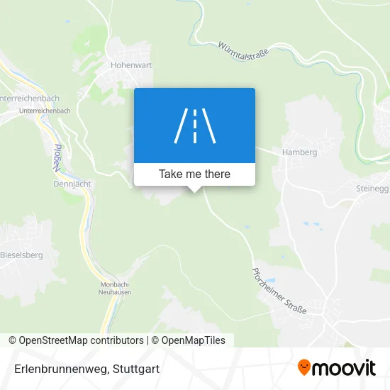 Карта Erlenbrunnenweg