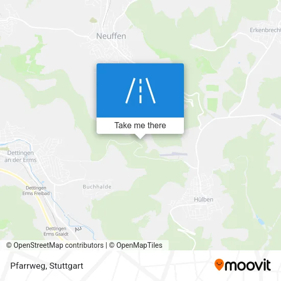 Карта Pfarrweg