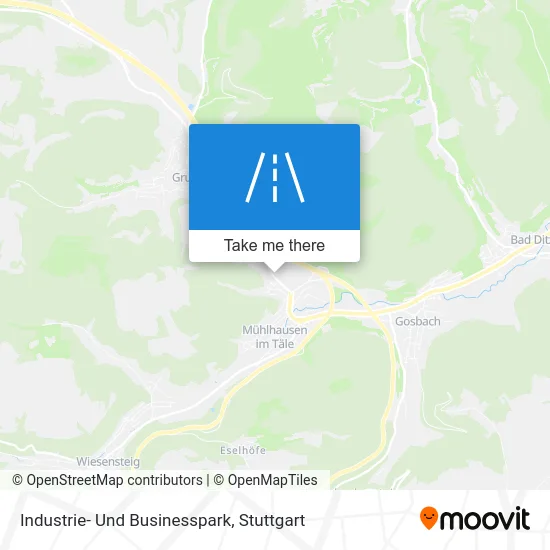 Карта Industrie- Und Businesspark