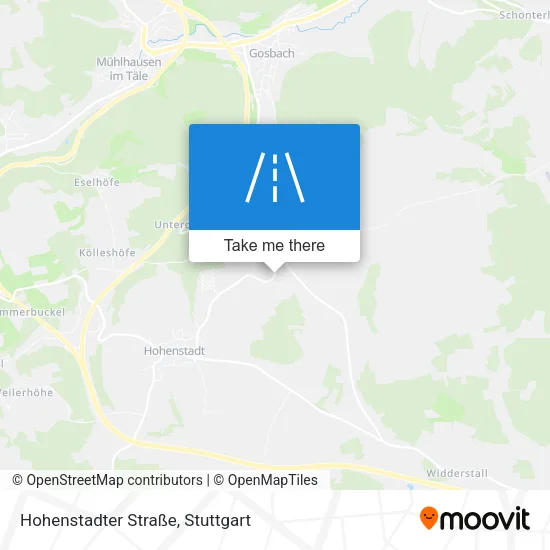 Карта Hohenstadter Straße