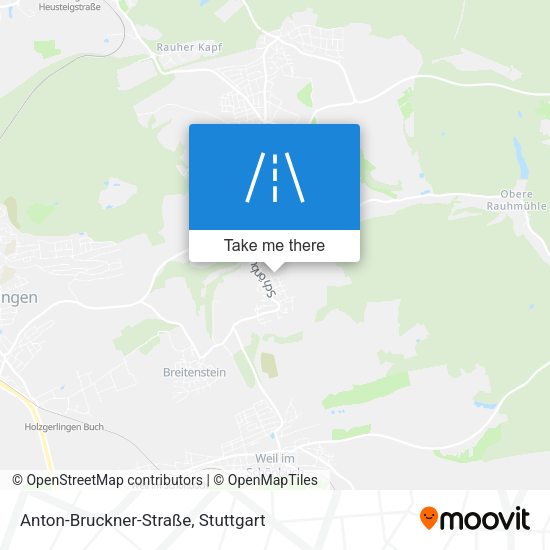 Anton-Bruckner-Straße map