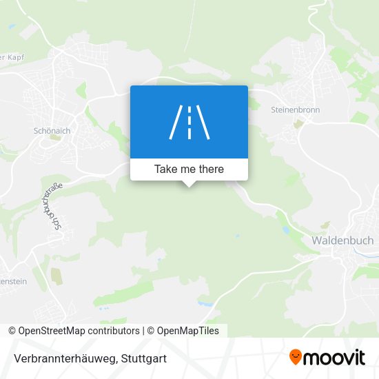 Verbrannterhäuweg map
