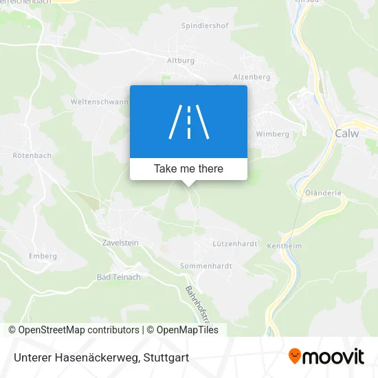 Карта Unterer Hasenäckerweg