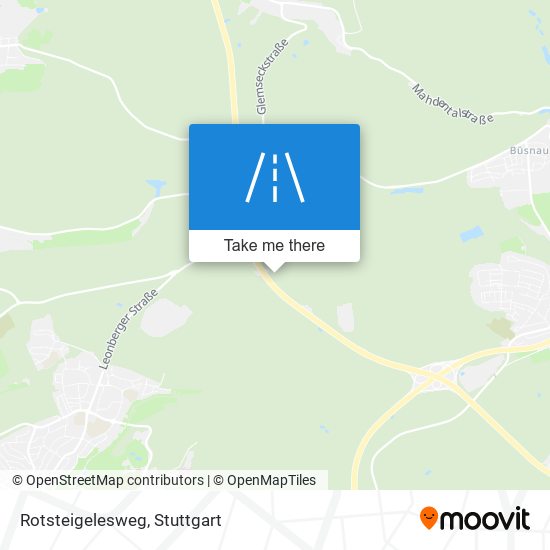 Rotsteigelesweg map