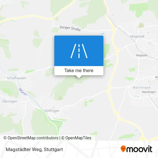Карта Magstädter Weg