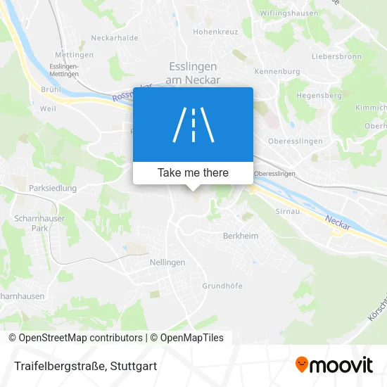 Карта Traifelbergstraße