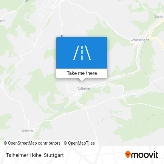 Карта Talheimer Höhe