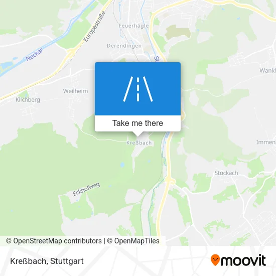 Kreßbach map