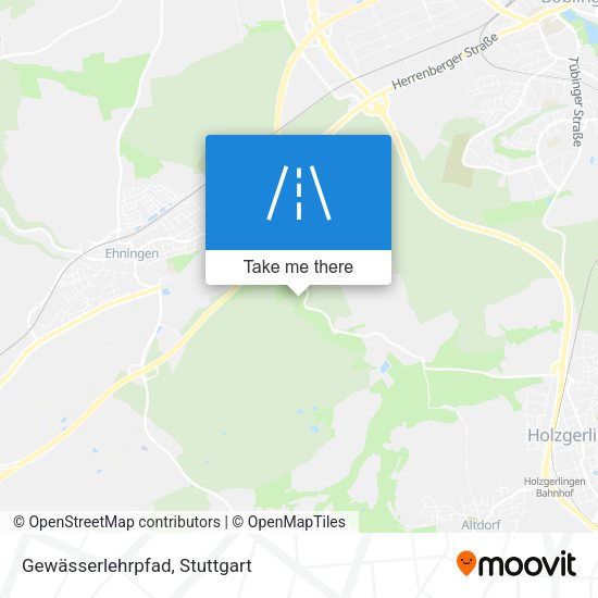 Gewässerlehrpfad map