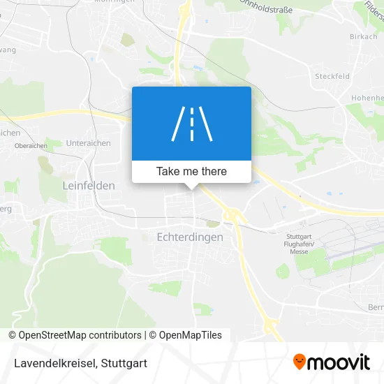 Карта Lavendelkreisel