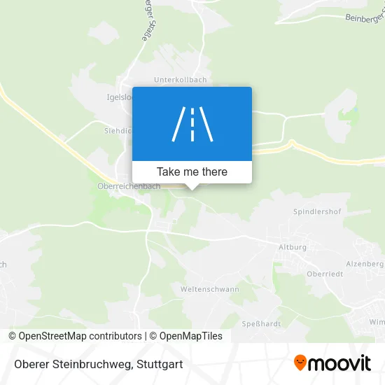 Карта Oberer Steinbruchweg