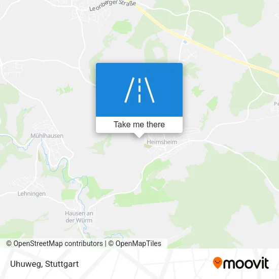 Карта Uhuweg