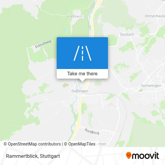 Карта Rammertblick