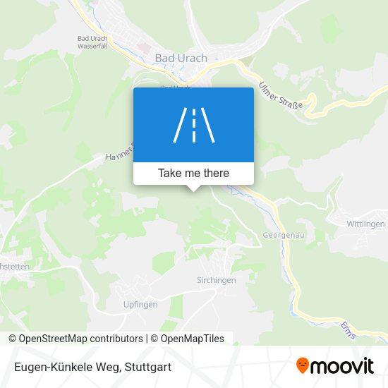 Eugen-Künkele Weg map