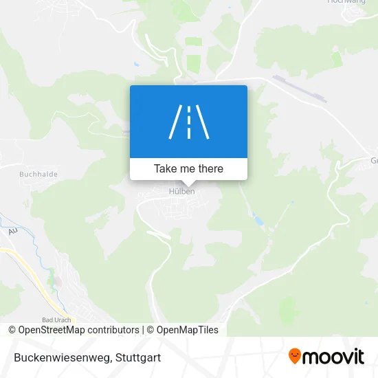 Карта Buckenwiesenweg