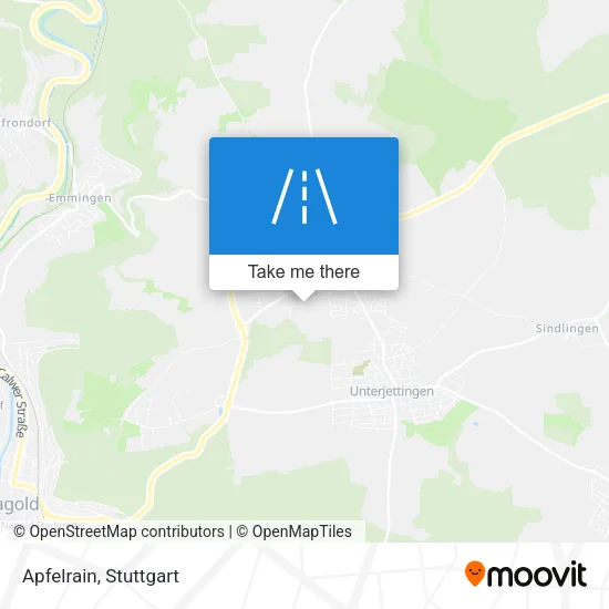 Apfelrain map