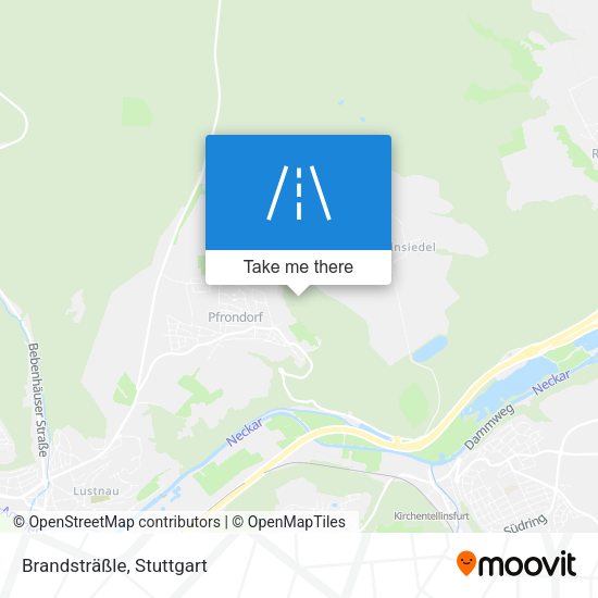 Brandsträßle map