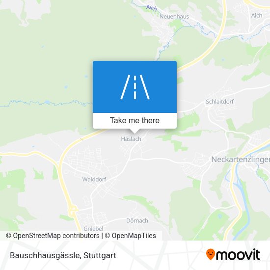 Bauschhausgässle map
