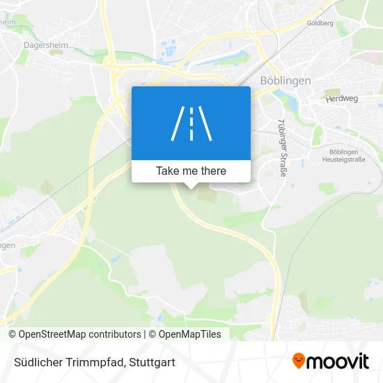 Карта Südlicher Trimmpfad