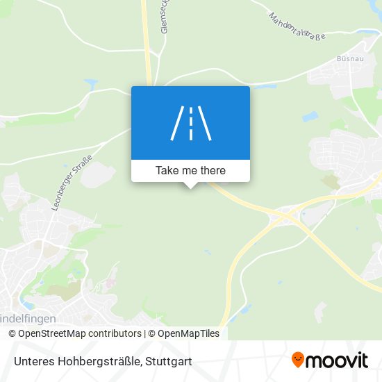 Unteres Hohbergsträßle map