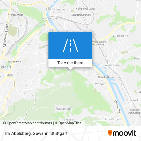 Карта Im Abelsberg, Gewann