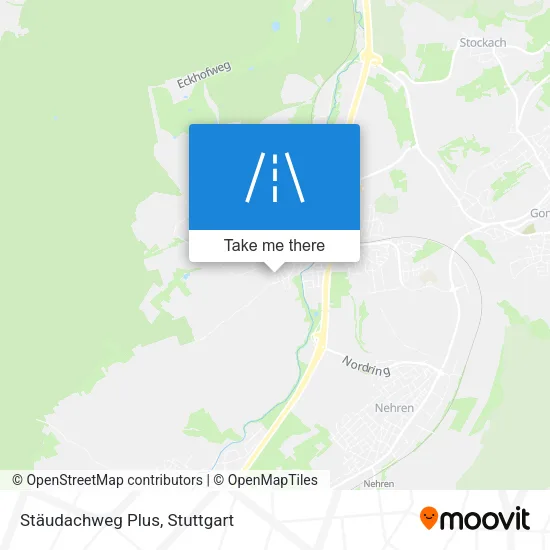 Карта Stäudachweg Plus