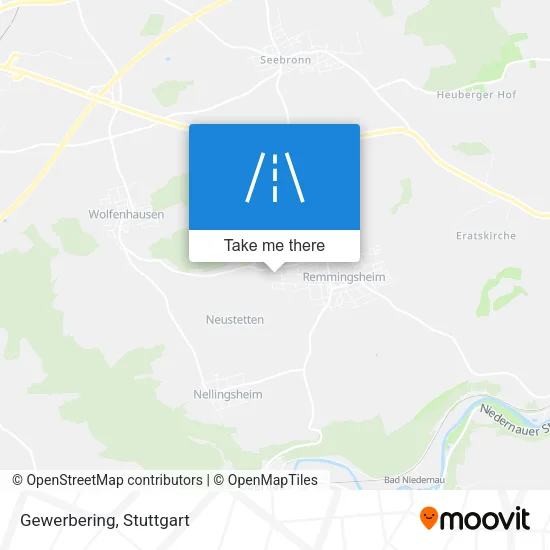 Карта Gewerbering