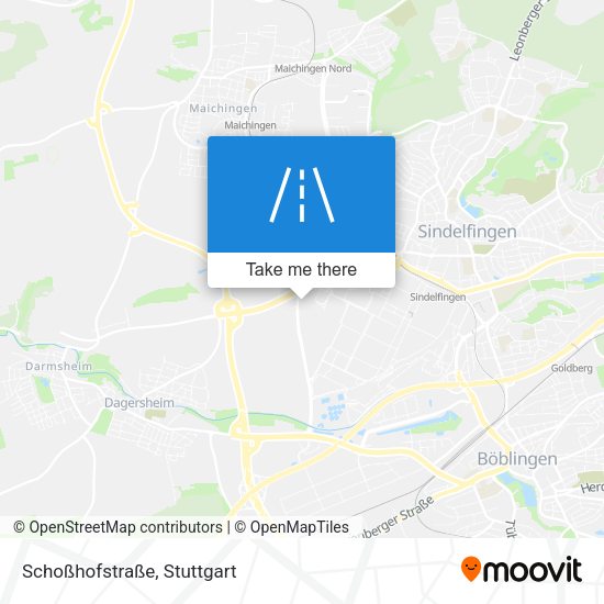 Schoßhofstraße map