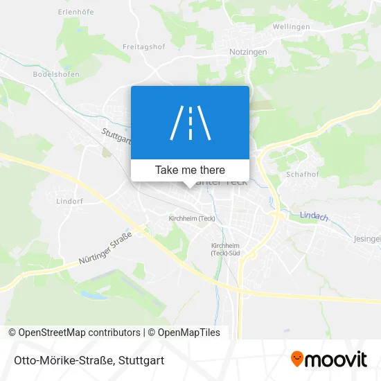 Карта Otto-Mörike-Straße