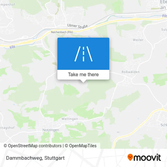 Карта Dammbachweg