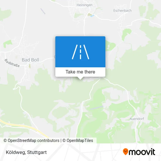 Карта Köldweg
