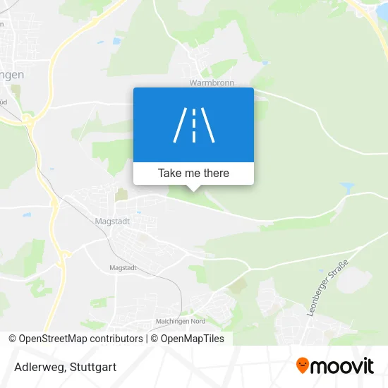 Adlerweg map