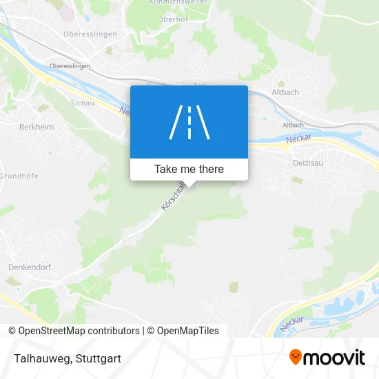 Карта Talhauweg