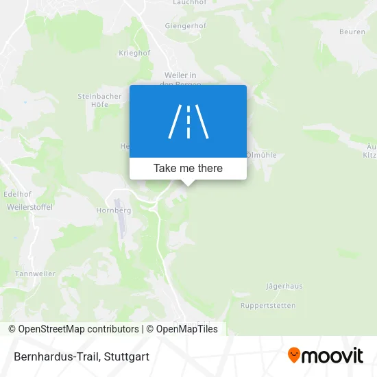 Карта Bernhardus-Trail