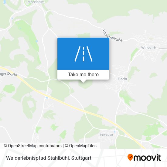 Walderlebnispfad Stahlbühl map