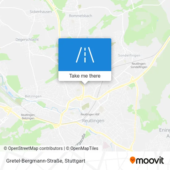 Карта Gretel-Bergmann-Straße