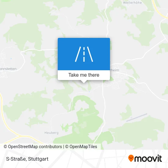 Карта S-Straße
