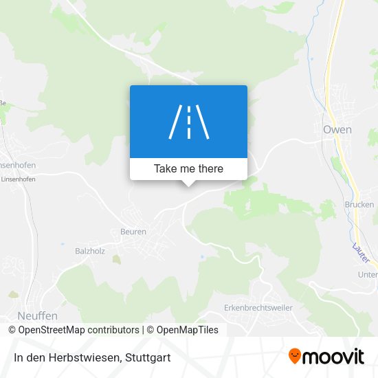In den Herbstwiesen map