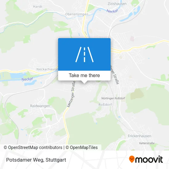 Карта Potsdamer Weg