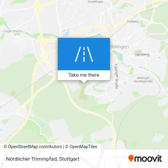 Карта Nördlicher Trimmpfad