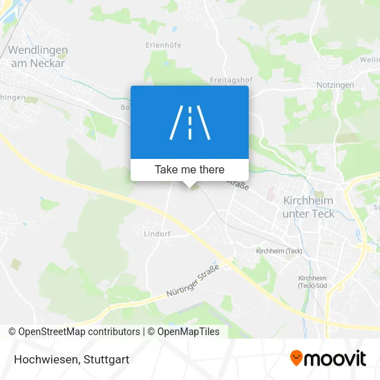 Карта Hochwiesen