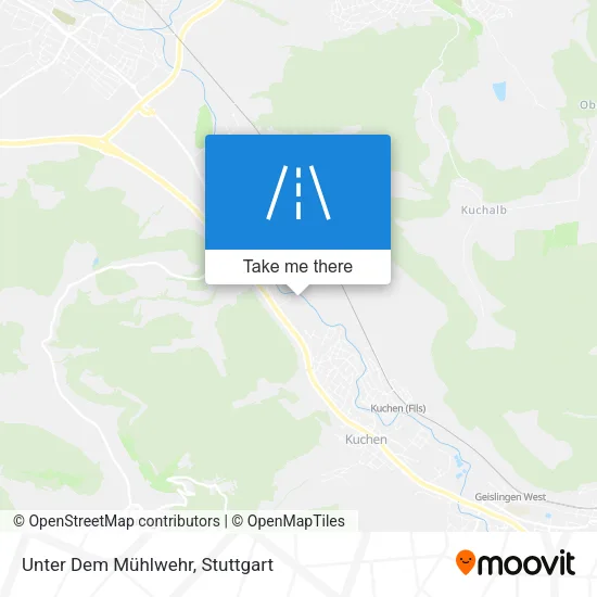Карта Unter Dem Mühlwehr