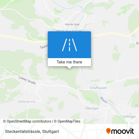 Steckentalsträssle map