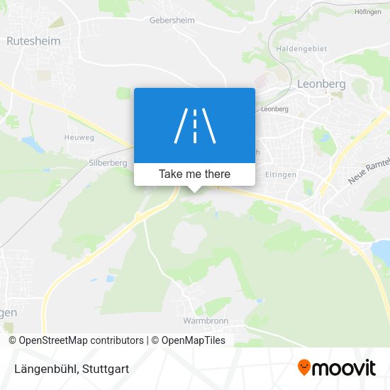 Längenbühl map