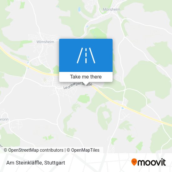 Am Steinkläffle map