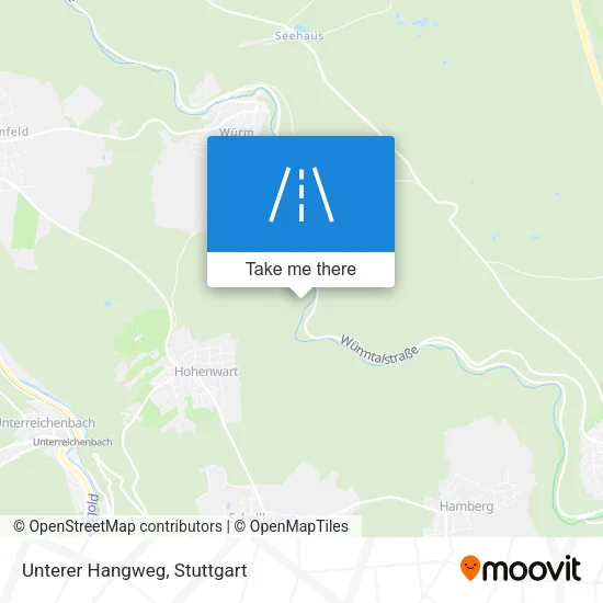 Карта Unterer Hangweg