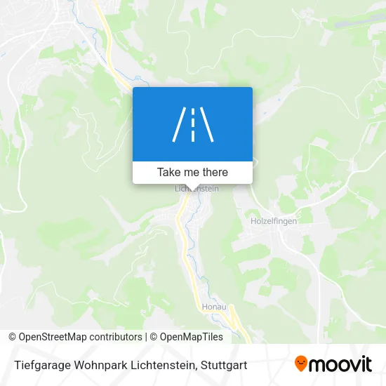 Карта Tiefgarage Wohnpark Lichtenstein