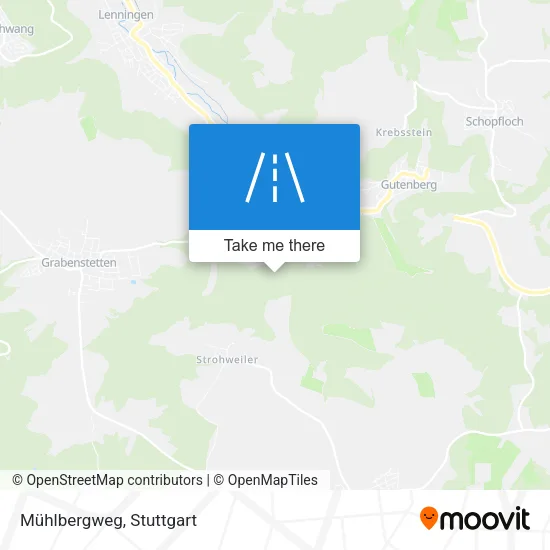 Карта Mühlbergweg