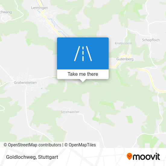 Карта Goldlochweg