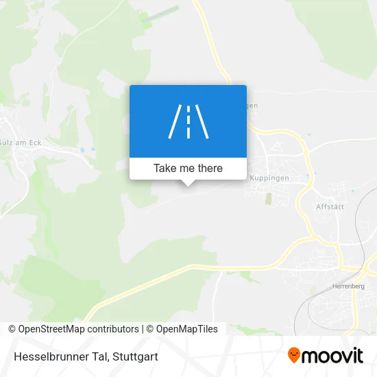 Карта Hesselbrunner Tal